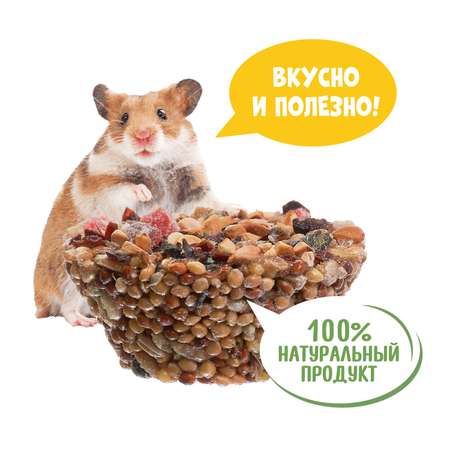 Лакомство для грызунов HappyJungle Престиж корзинки мед-ягоды 30г*3шт