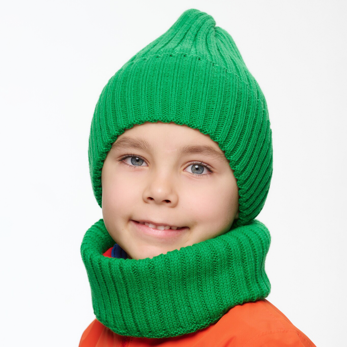 Шапка и снуд KUBRIO NYC-H-45-pumpW-green - фото 9