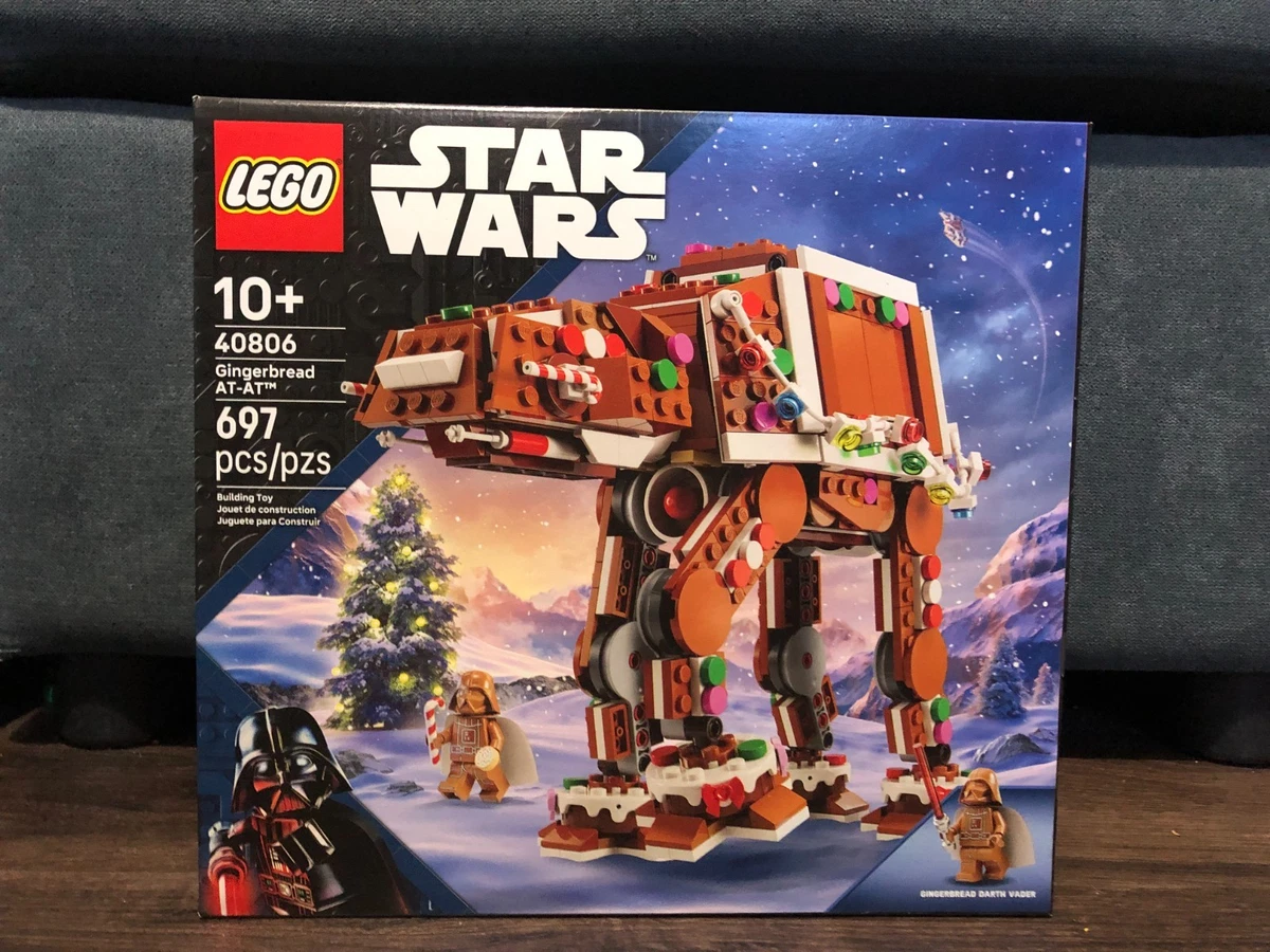 Изображение товара Конструктор LEGO Star Wars 40806 Пряничный шагоход AT-AT для праздника