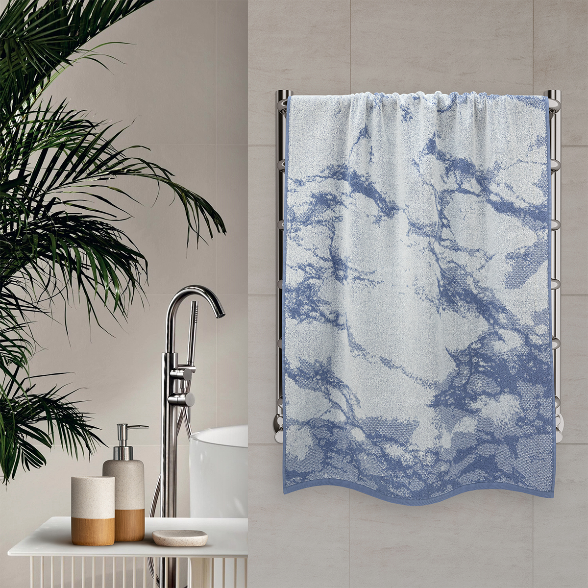 Полотенце BRAVO Marmola 130 x 70 см 1 шт. - фото 3