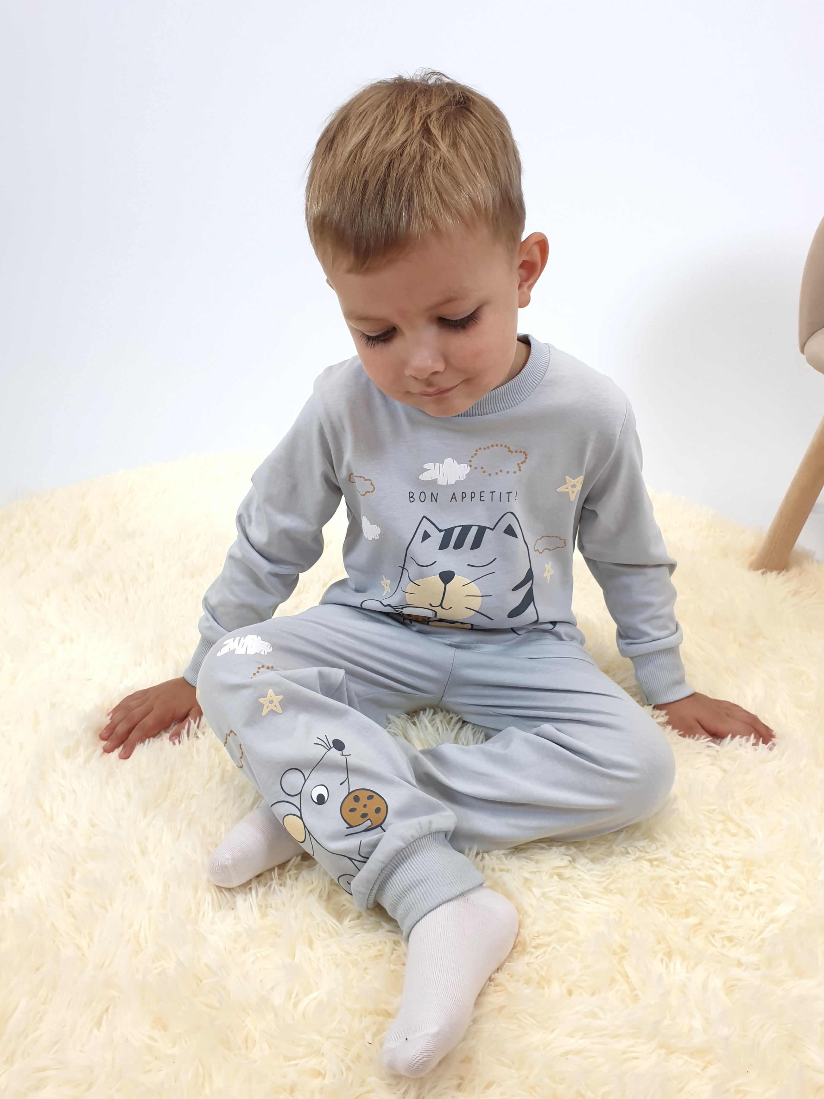 Пижама Luneva 8-67-1. - фото 4