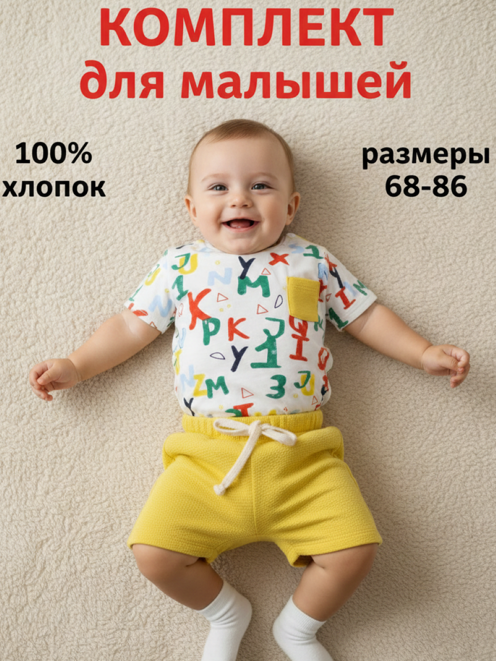 Футболка и шорты Deiko Baby LG7525 - фото 3