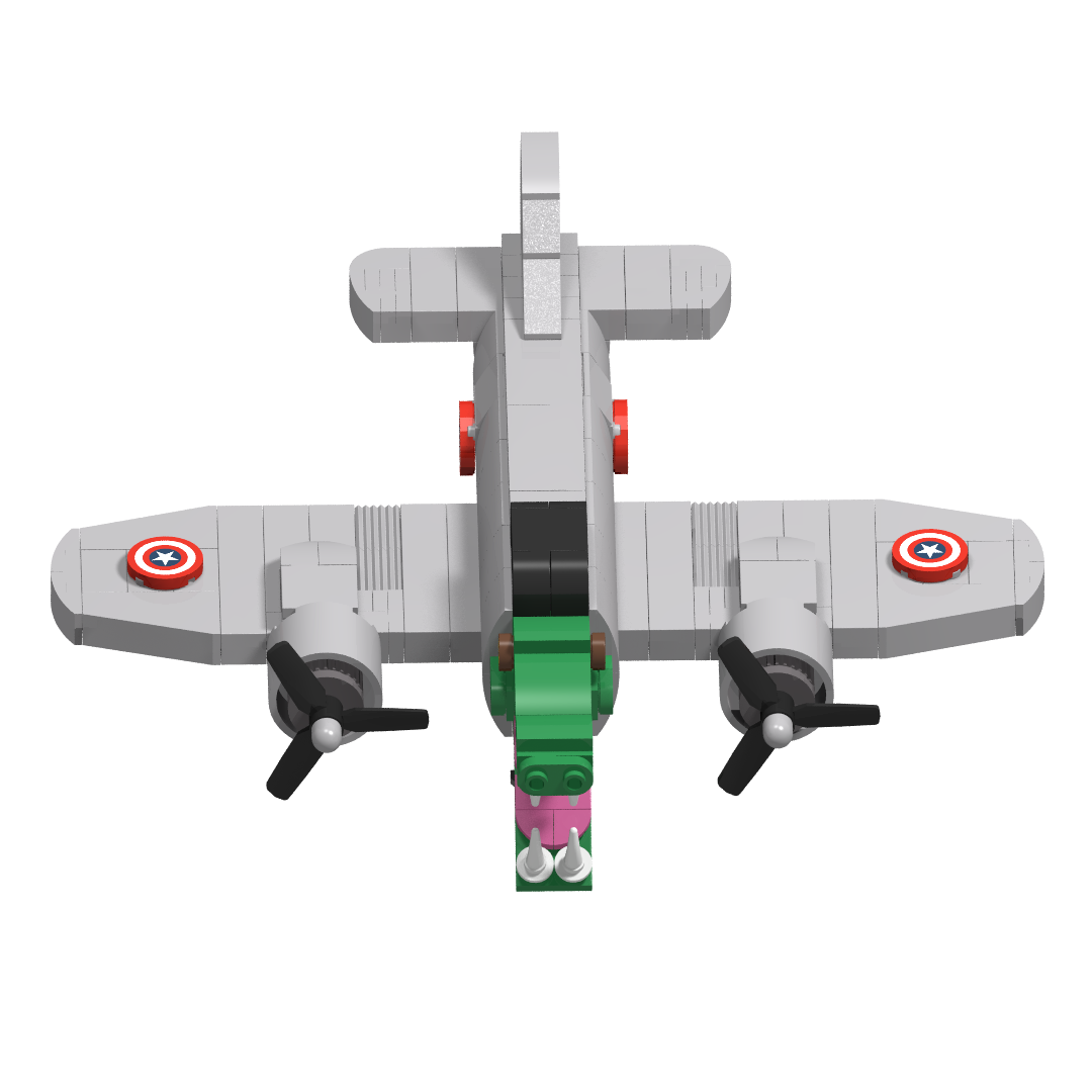 Конструктор Italian Brainrot Крокодило 226 дет. - фото 9