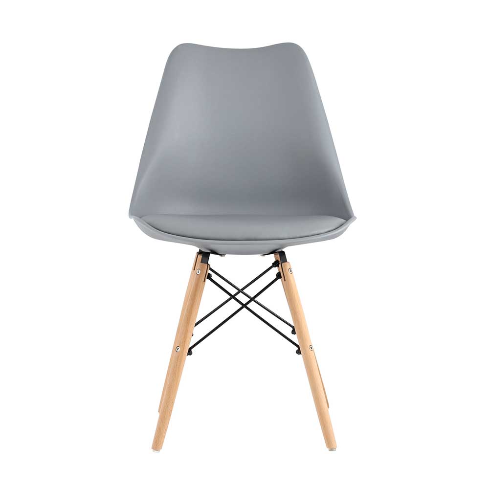 Стул Stool Group для кухни DSW EAMES Soft Freames серый - фото 2