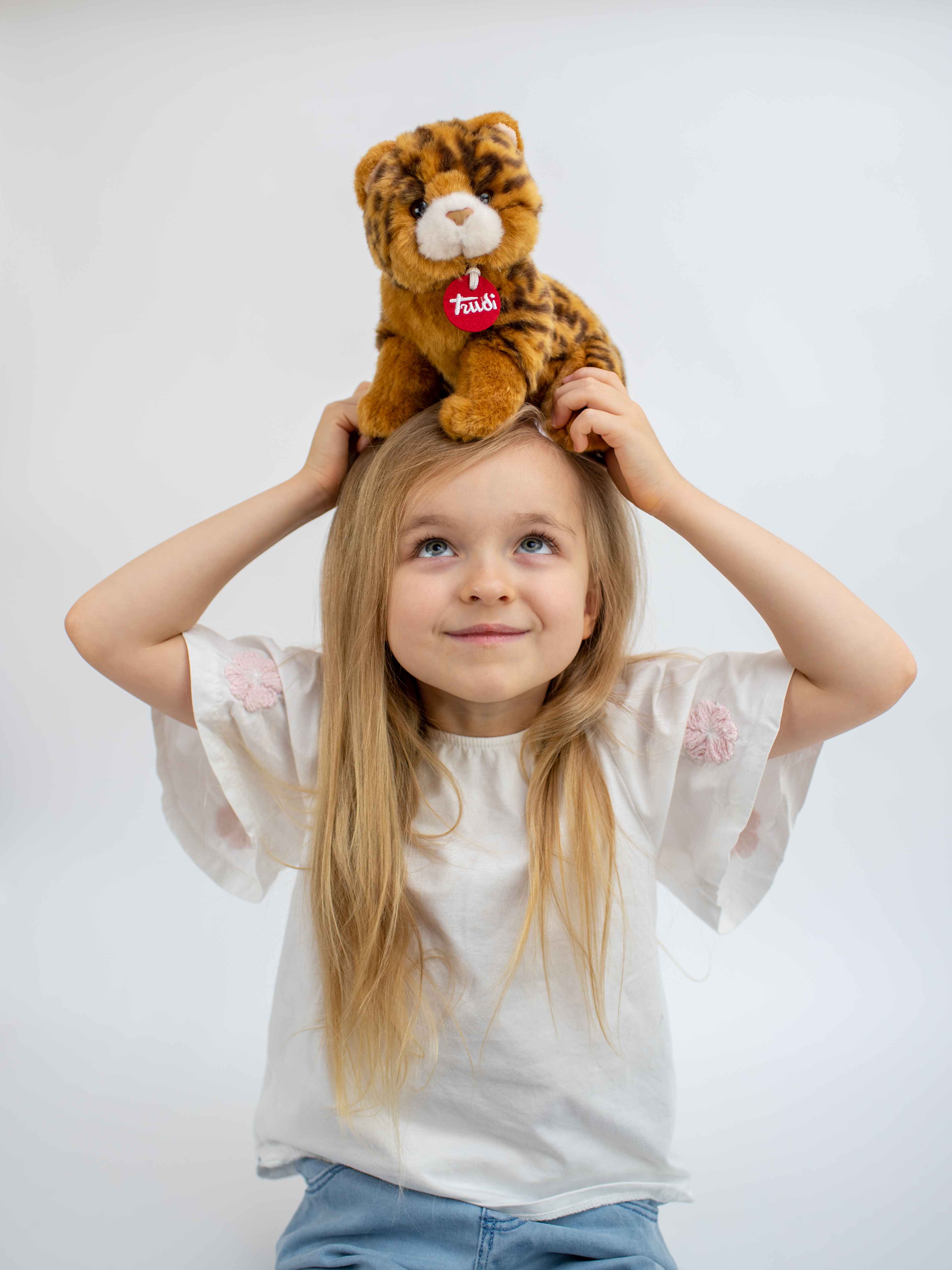 Мягкая игрушка Trudi Котёнок Брэд пятнистый - фото 3