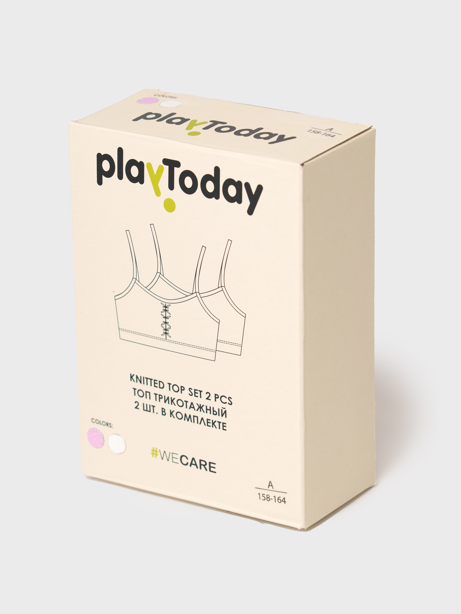 Топ-бюстье 2 шт PlayToday 12621229 - фото 4
