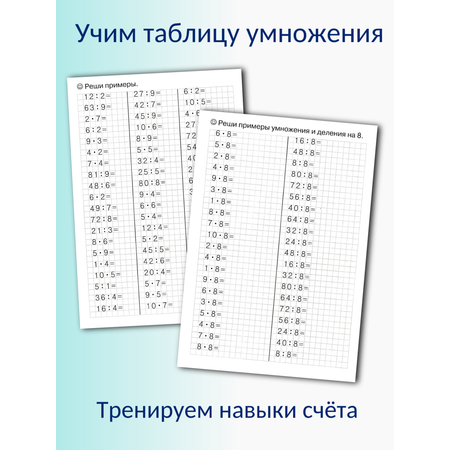 Тренажер по математике Литур Решаем примеры