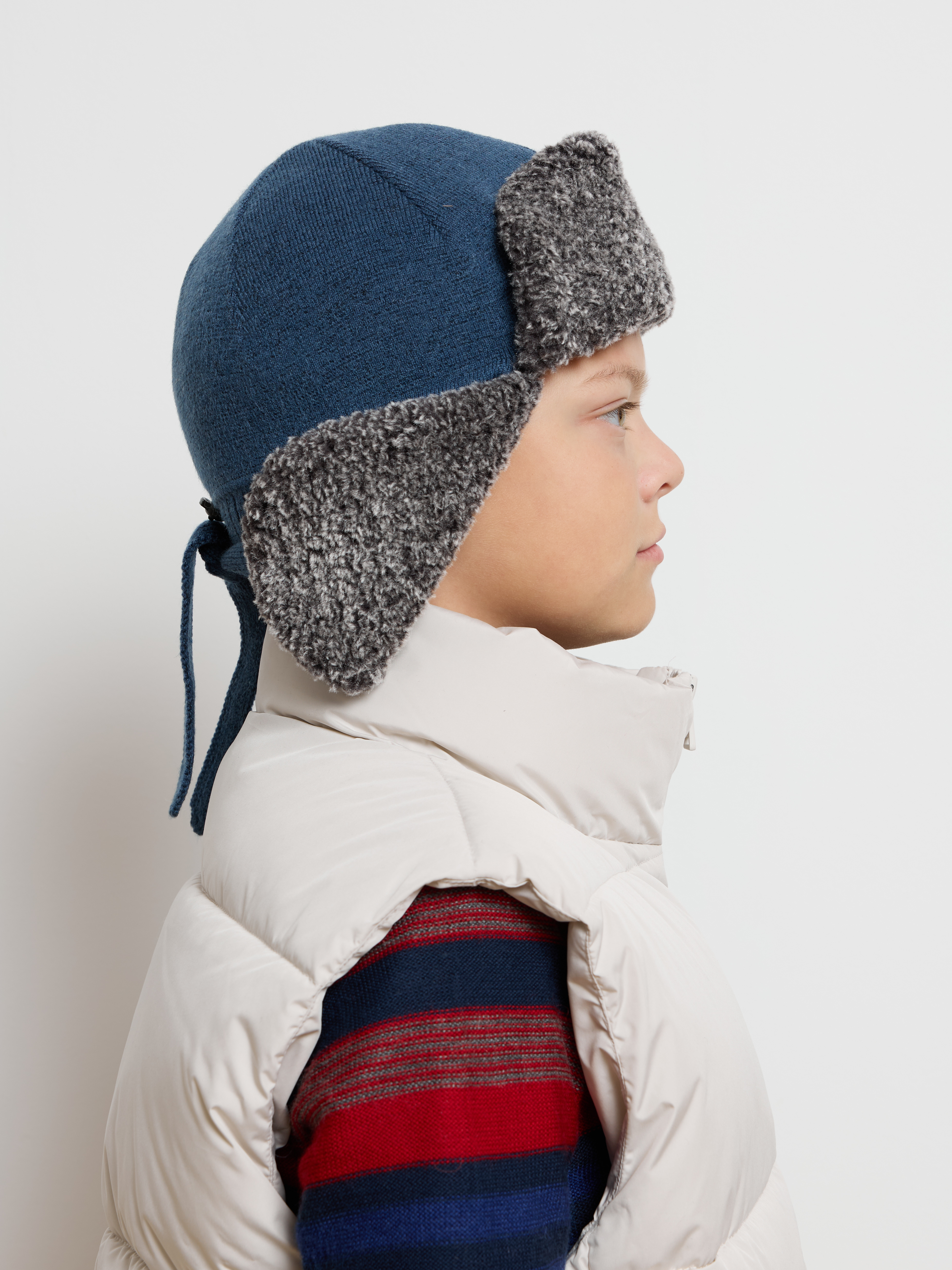 Шапка-ушанка Starkoff Kids Д500928/03 - фото 7