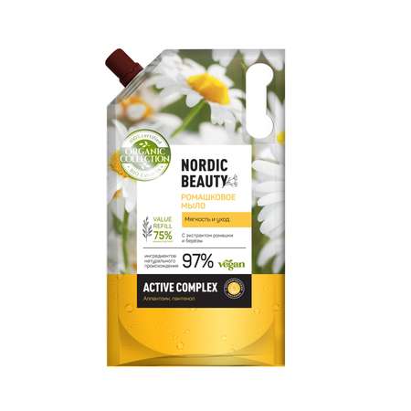 Мыло жидкое ORGANIC COLLECTION Ромашковое 1000 мл