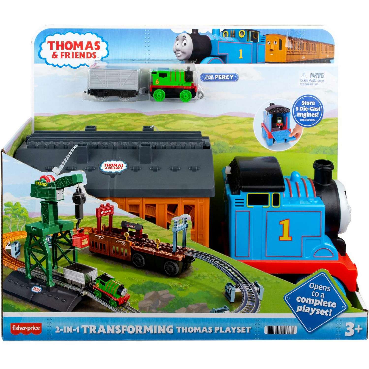 Игровой набор Thomas and Friends Томас Трансформер GXH08 - фото 2