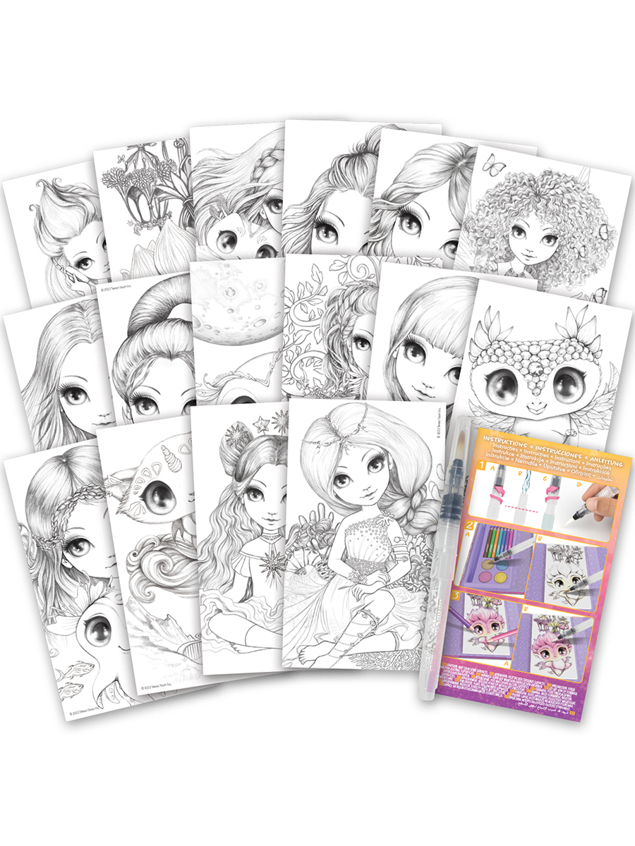 Набор для рисования Nebulous Stars Petulia акварель - фото 5