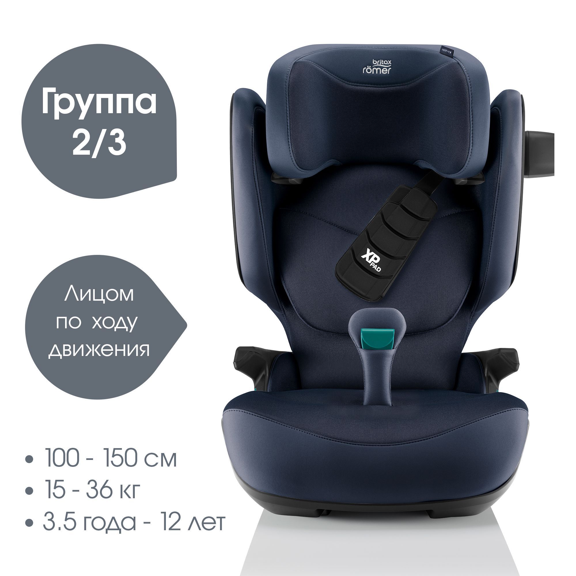 Автокресло Britax Roemer Kidfix PRO Isofix 2/3 (15-36 кг) - фото 2
