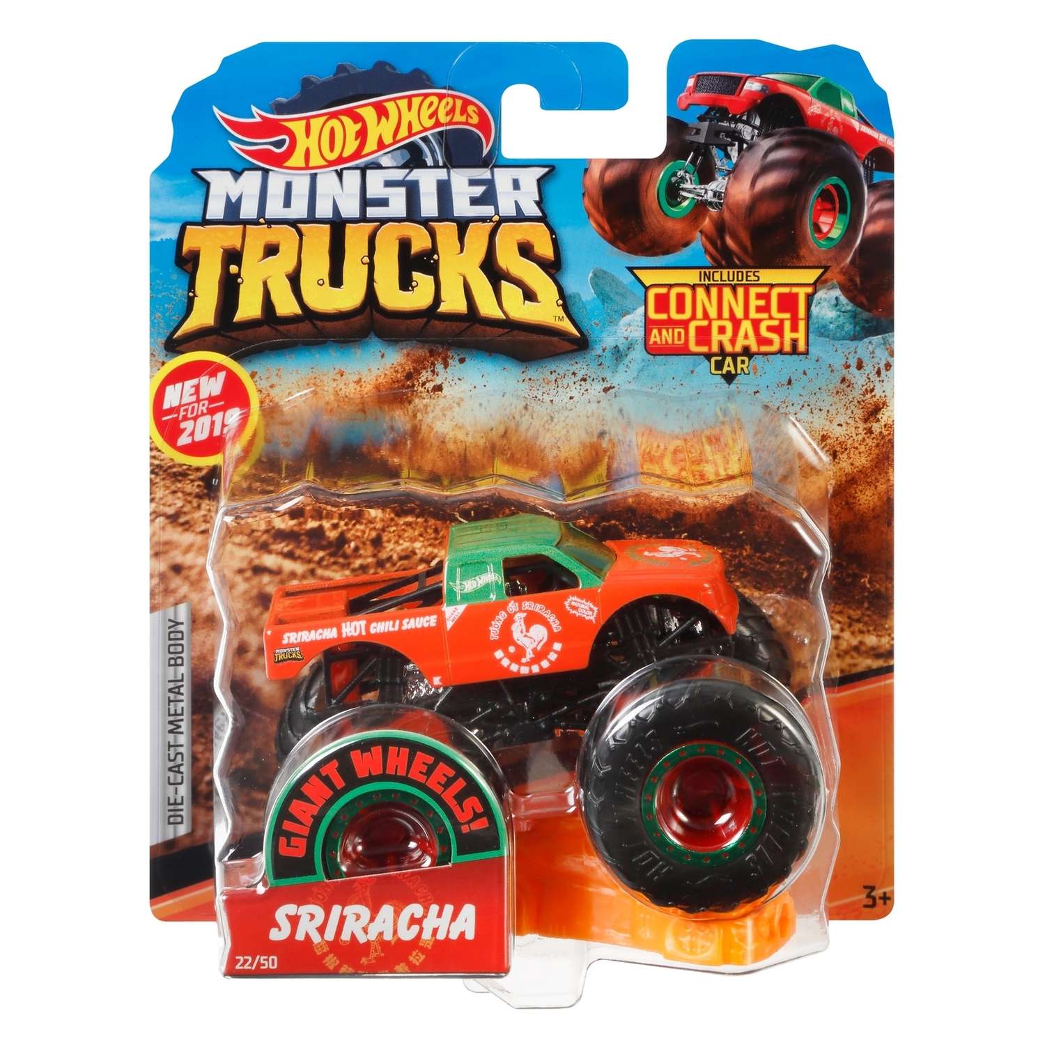 Автомобиль Hot Wheels Monster Trucks 1:64 в ассортименте FYJ44 - фото 25