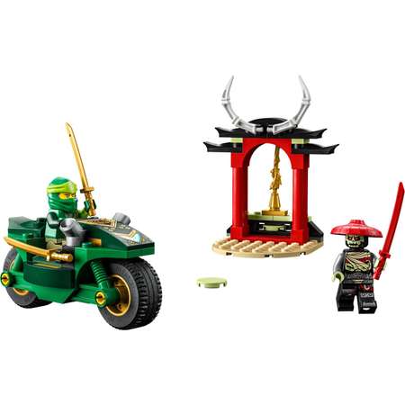Конструктор LEGO NINJAGO Ниндзяго Уличный велосипед блочный