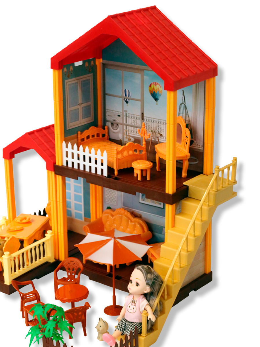 Домик для кукол SHARKTOYS с мебелью 11500006 - фото 2