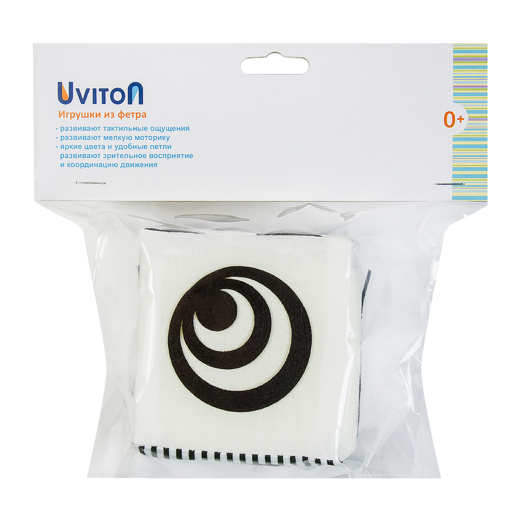 Игрушка Uviton кубики кубик мягкий в ассортименте - фото 10