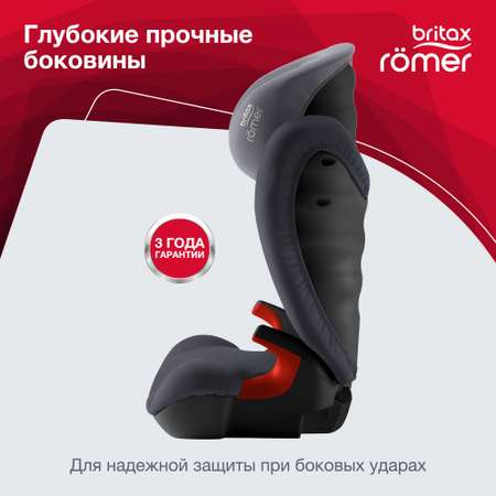 Автокресло Britax Roemer Kid Storm grey 2/3 (15-36 кг)