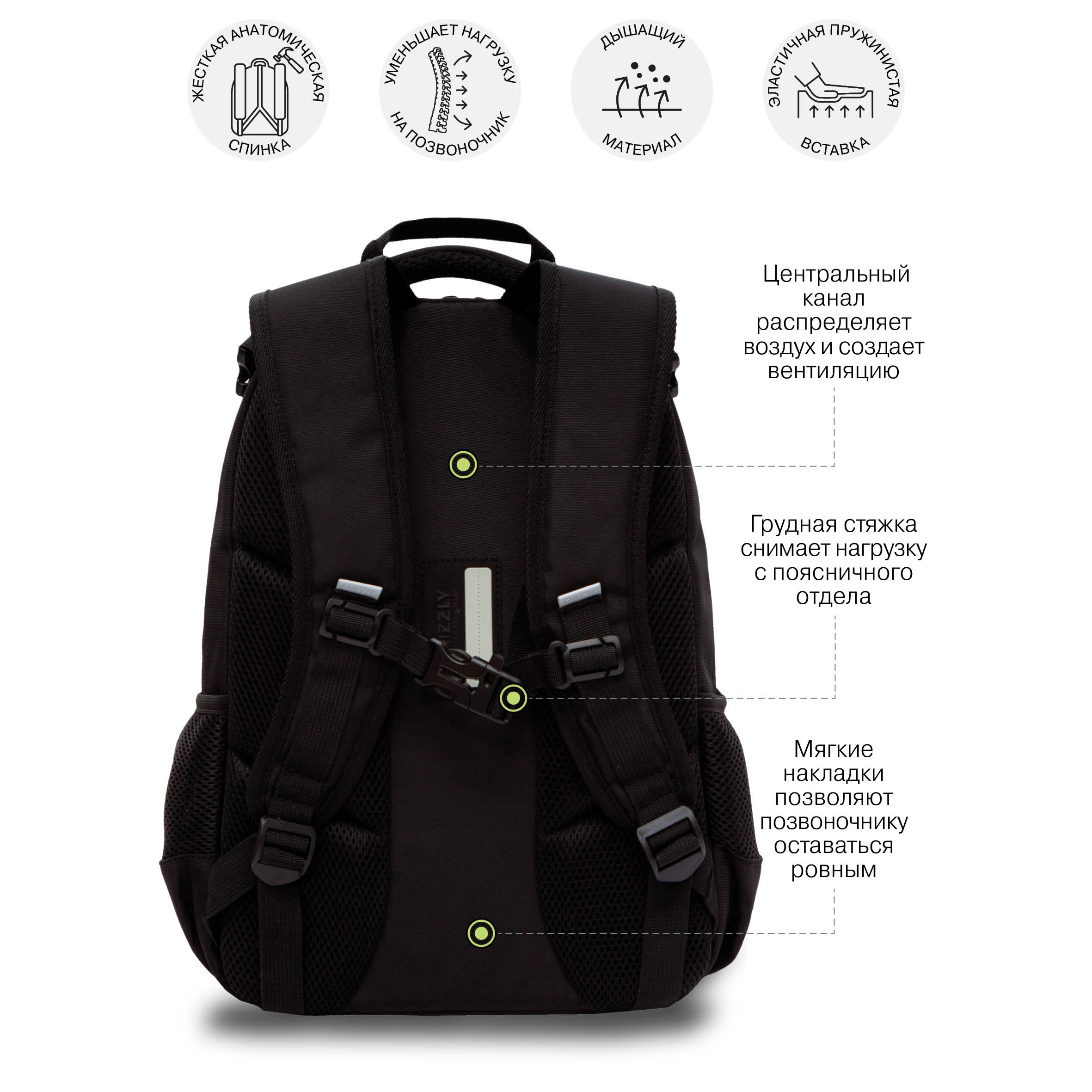 Рюкзак Grizzly для девочки - фото 12