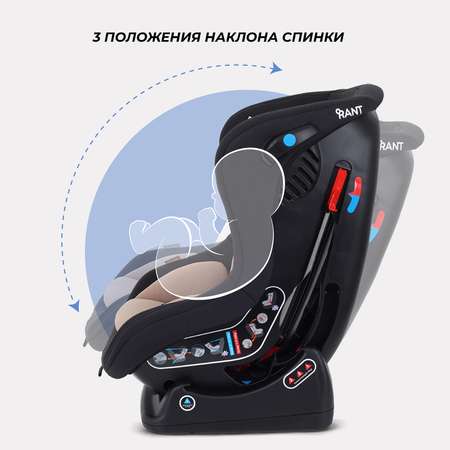 Автокресло Rant LB-777 Pilot 0+/1 (0-18 кг) бежевый