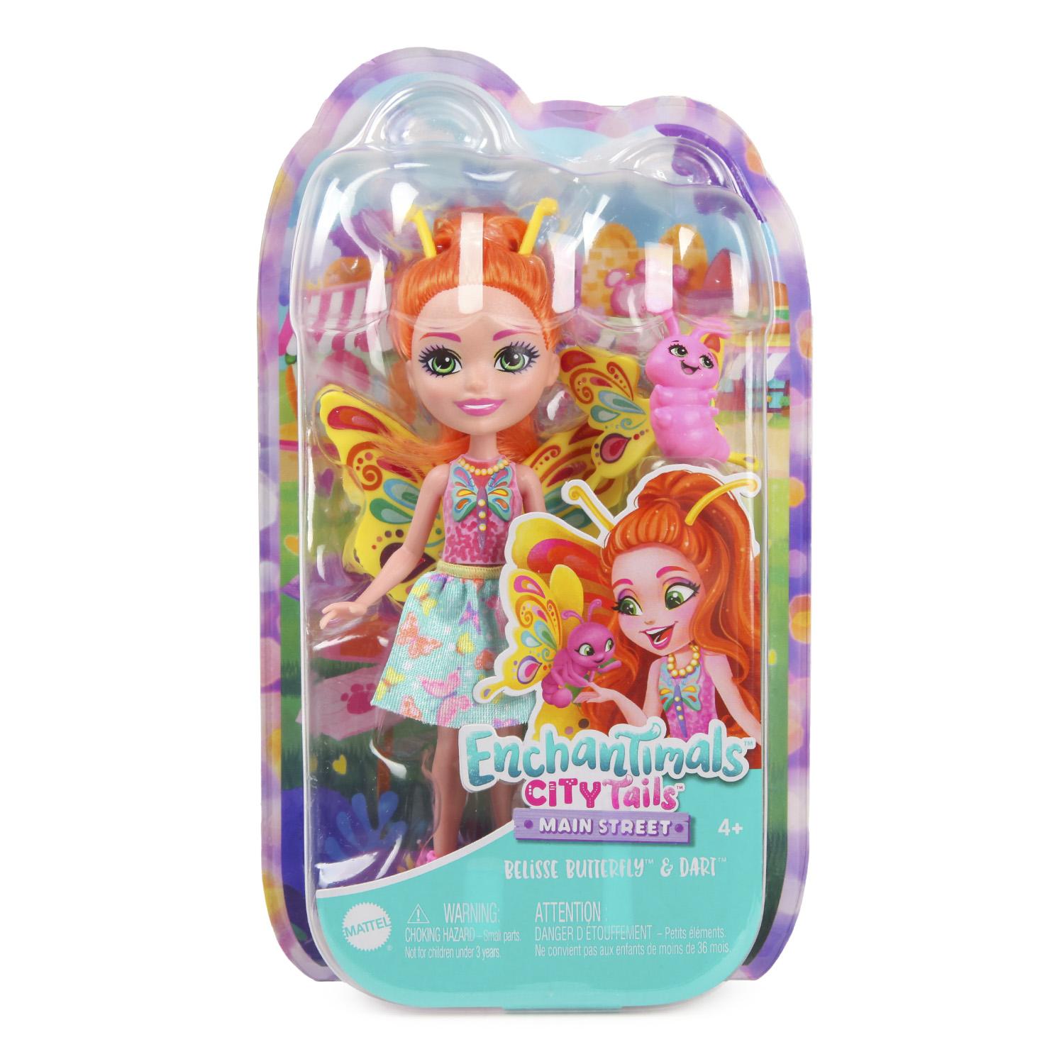 Кукла мини Enchantimals Бабочка Belisse Butterfly HKN12 - фото 4