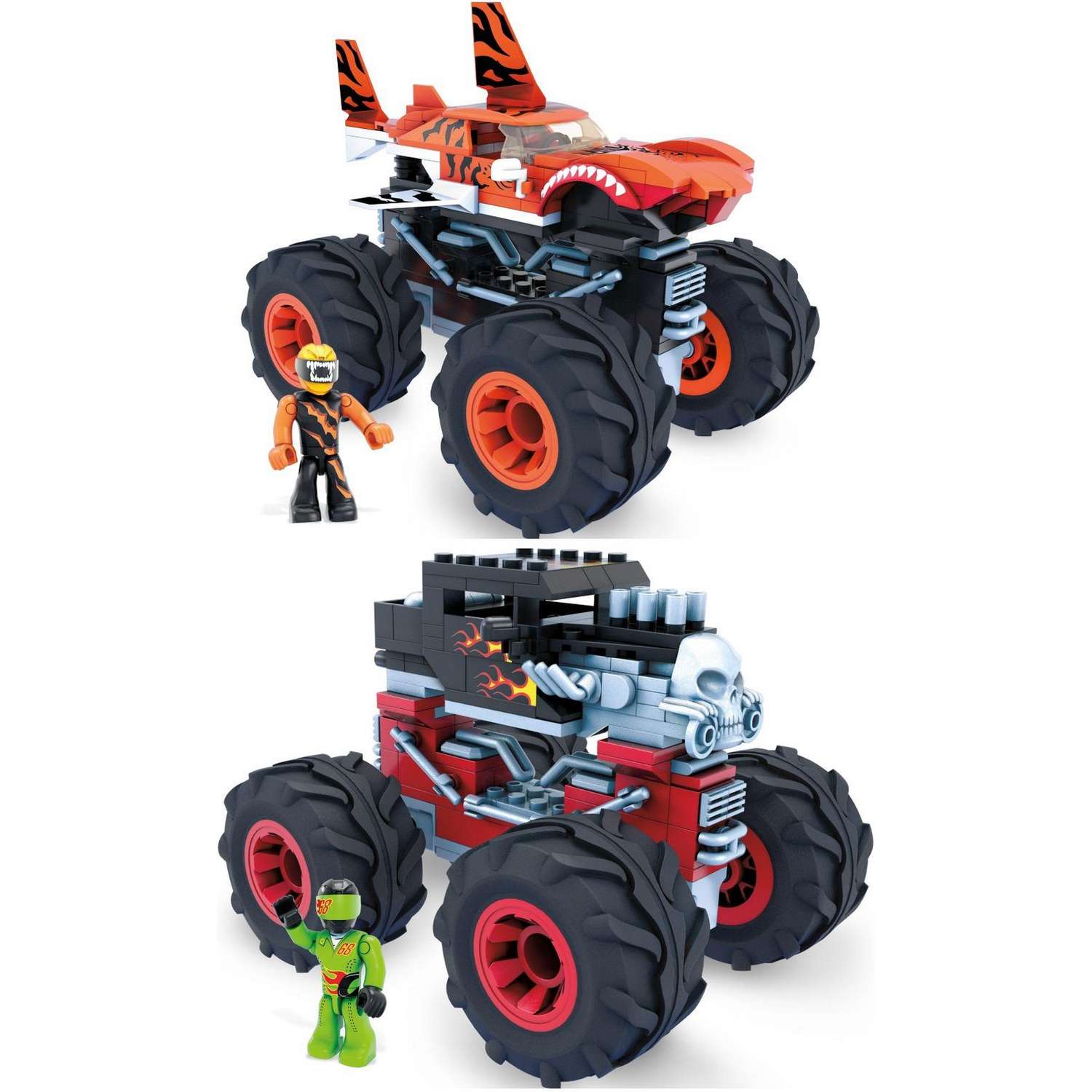 Конструктор Mega Construx Hot Wheels Монстр-трак в ассортименте - фото 1