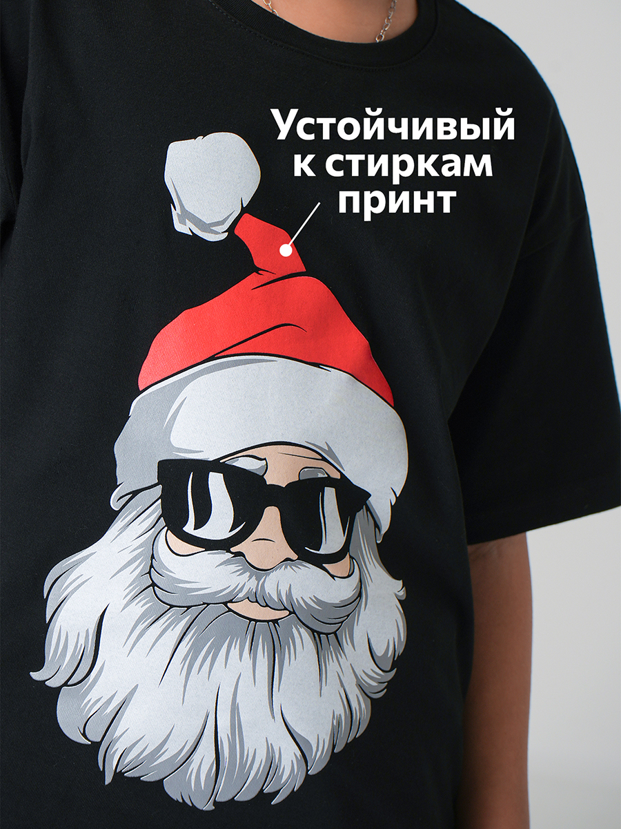 Футболка HappyFox HF0178SPPсанта.черный - фото 4