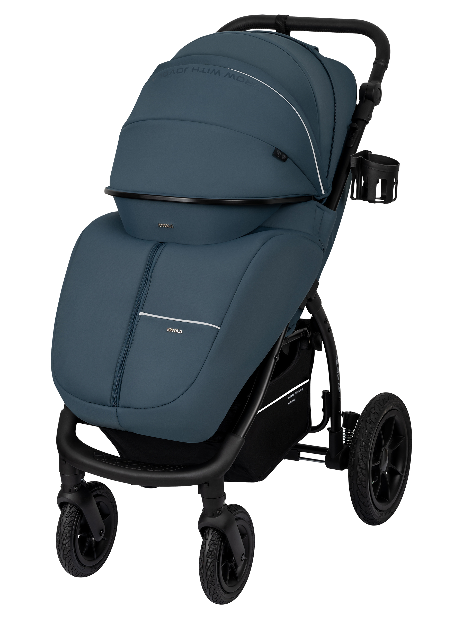 Коляска прогулочная JOVOLA Selena air plus синий - фото 18