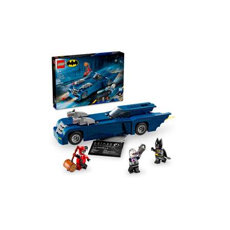 Конструктор LEGO DC Super Heroes Бэтмен vs Харли Квинн и Мисте блочный