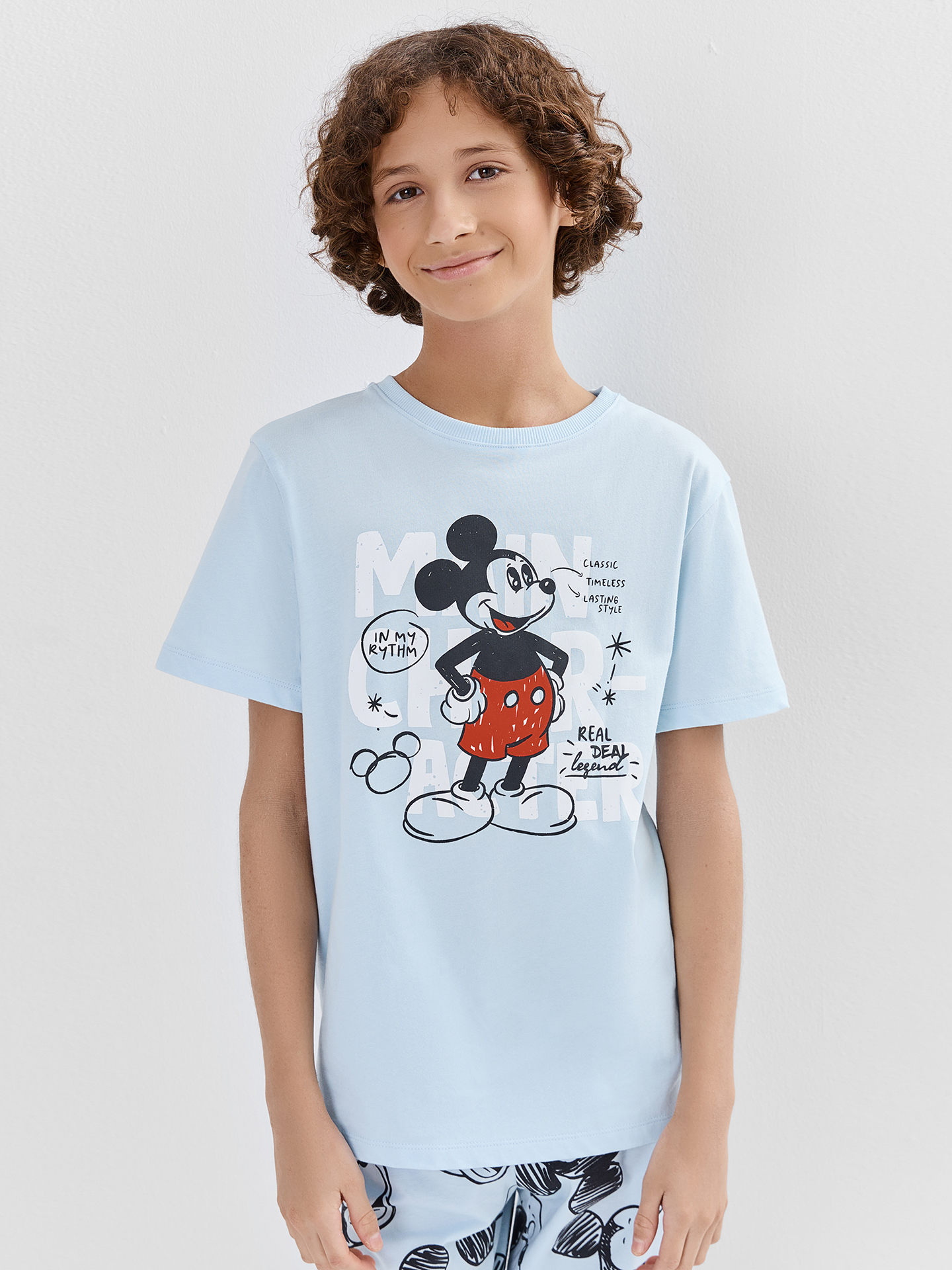 Пижама Mark Formelle (Марк Формэль) 563321/голубое небо +мышата на голубом небе - фото 5