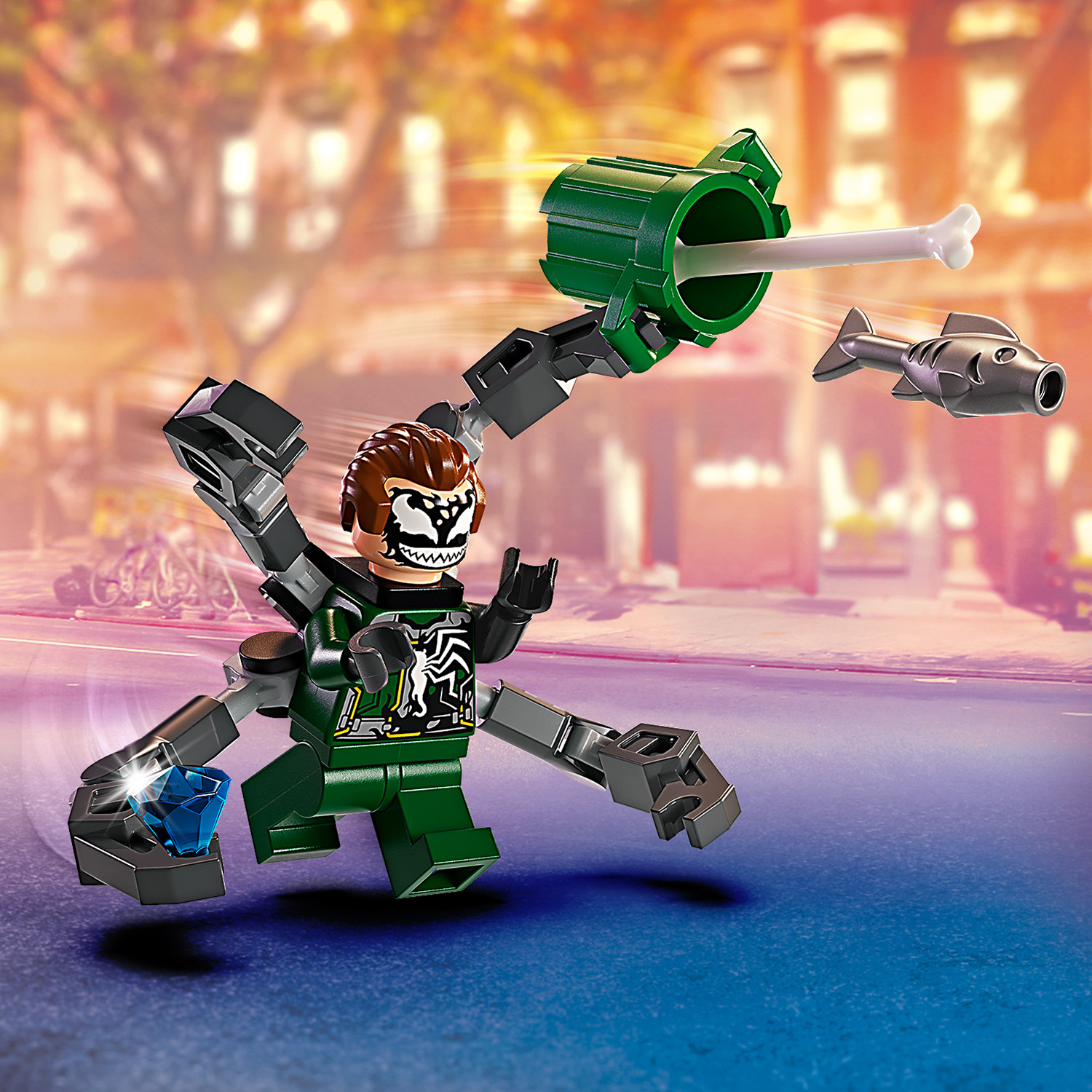 Конструктор LEGO Marvel Super Heroes Человек-паук против Дока Ока 77 дет. - фото 6