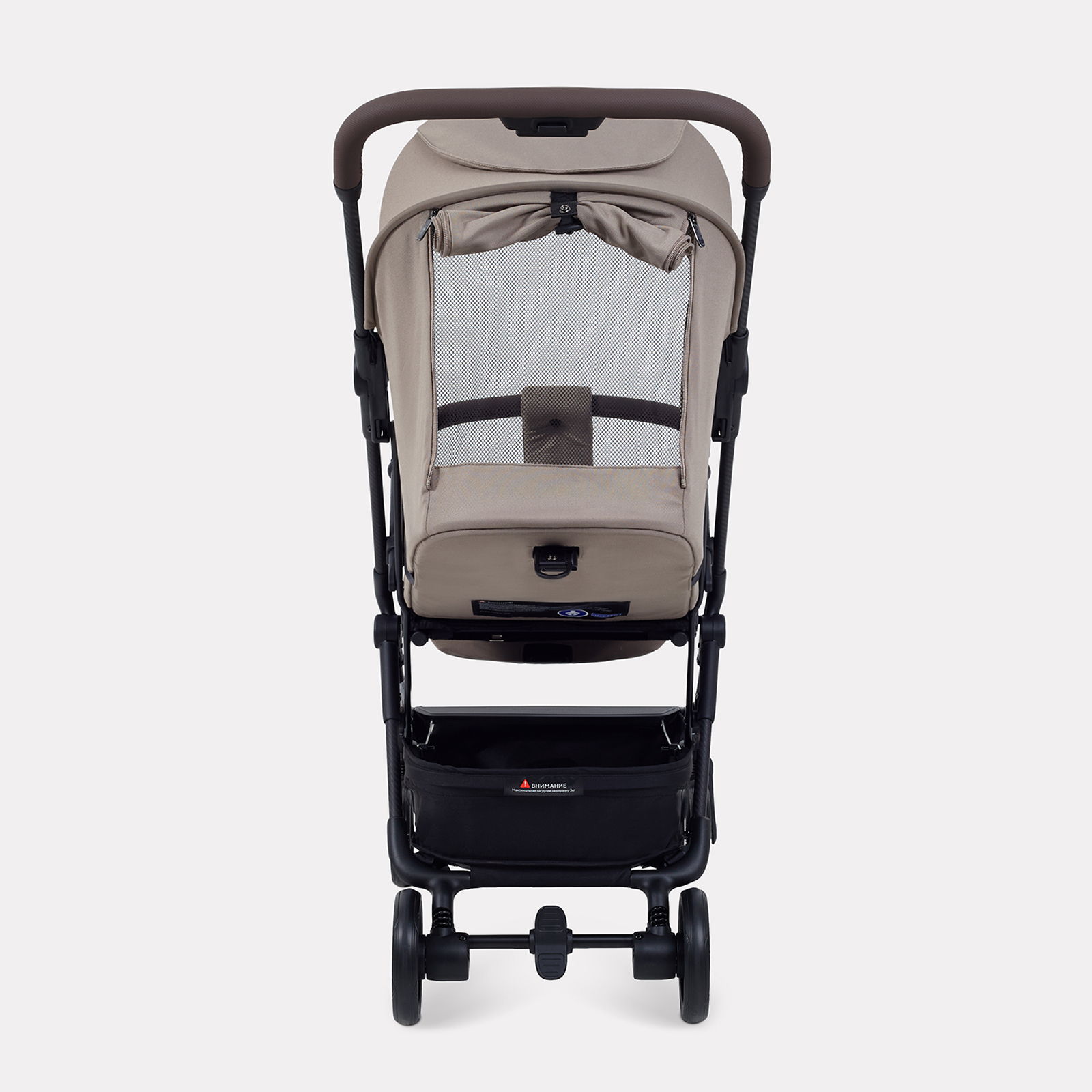 Коляска прогулочная Rant Avion Carbon коричневый - фото 9