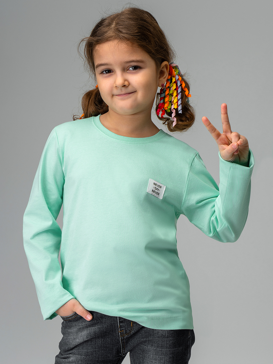 Лонгслив BONITO KIDS SS6097ментоловый - фото 9