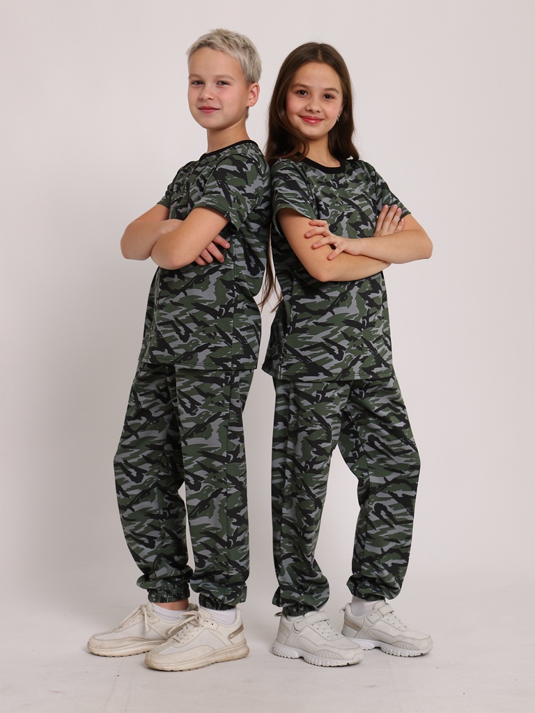 Костюм ЛАДОШКИ Комплект Сафари зеленый - фото 3