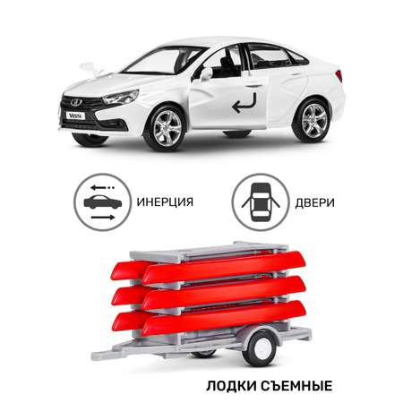 Автомобиль АВТОпанорама LADA Vesta 1:43