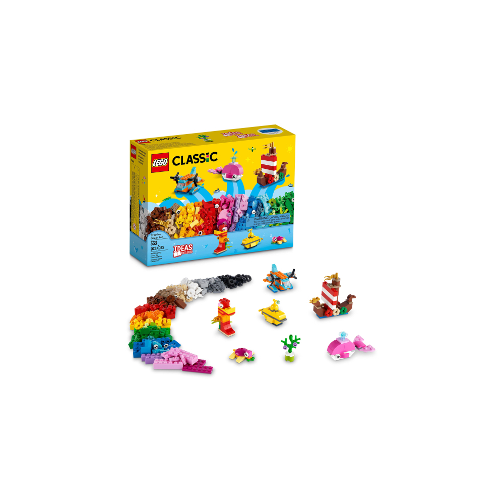 Конструктор LEGO Classic Творческое веселье в океане 333 дет. - фото 4