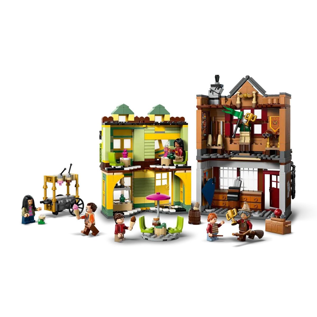 Конструктор LEGO Harry Potter Магазин Всё для квиддича блочный - фото 3