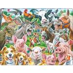 Пазл Larsen Животные фермы 33 элемента классический