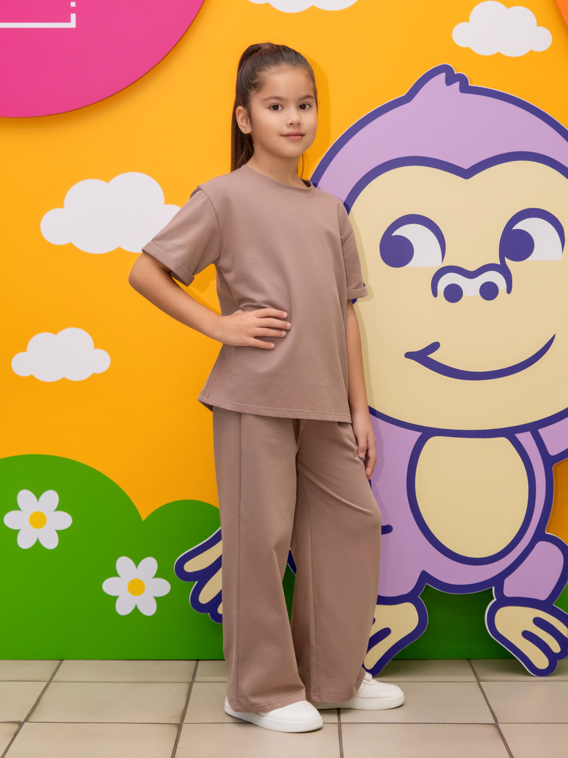 Футболка и брюки ULTRA 7060-Ул кофе - фото 30