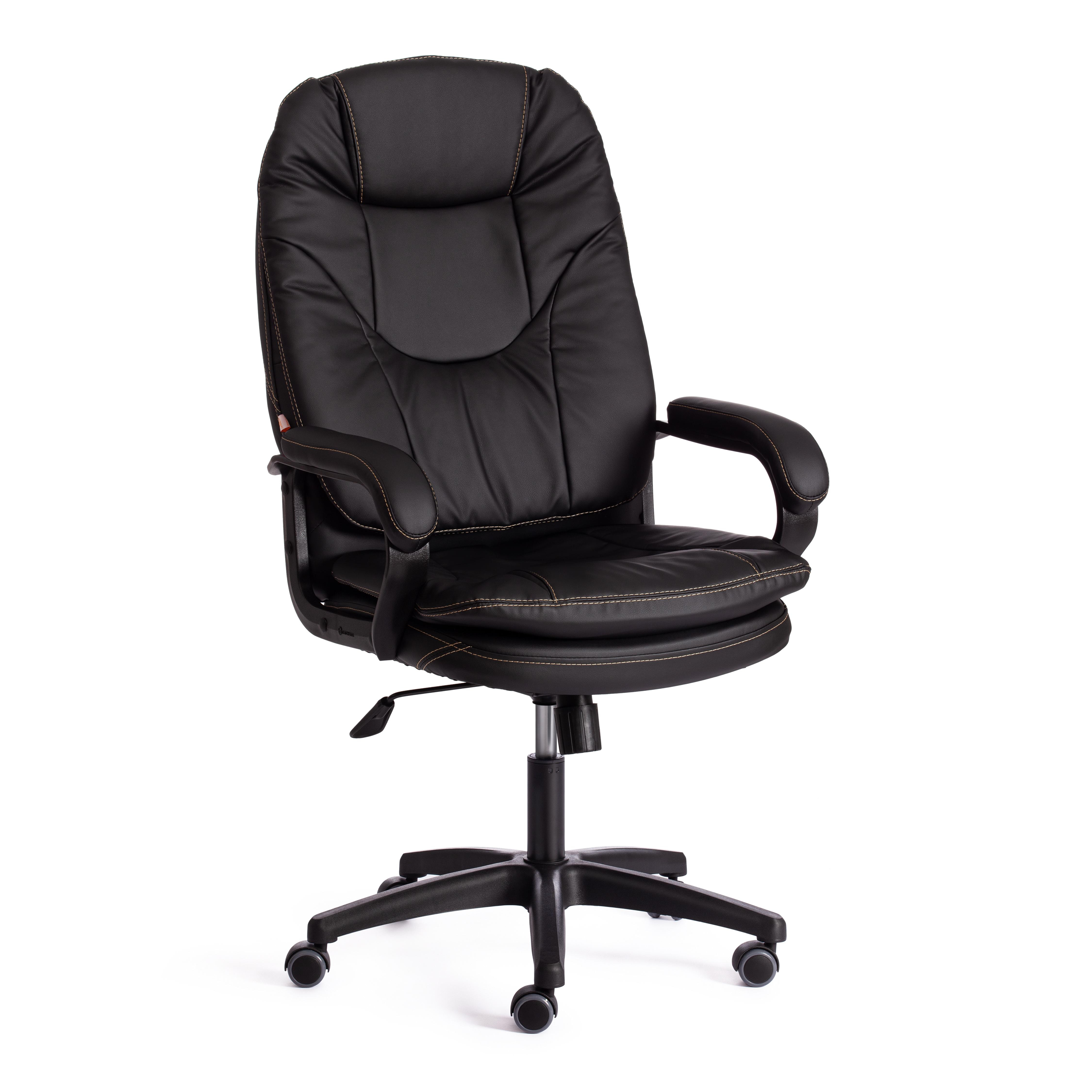 Компьютерное кресло TETCHAIR Комфорт Лт кож/зам черный - фото 2