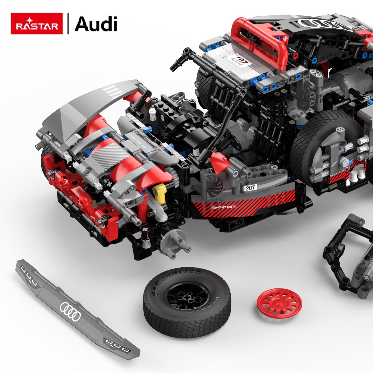 Конструктор Rastar Audi RS 1432 дет. - фото 5