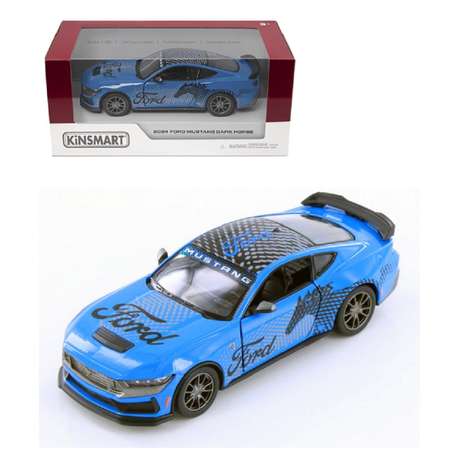 Автомобиль KINSMART Ford Mustang Dark Horse 2024 1:38