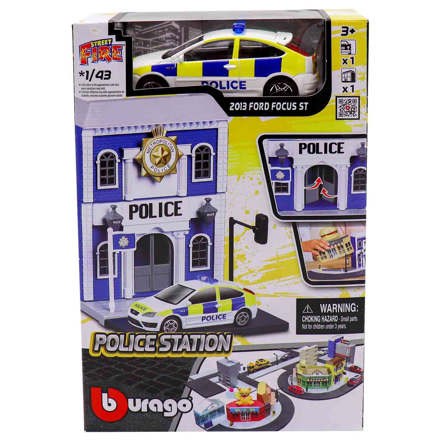 Игровой набор BBurago полицейский участок 18-31502 - фото 4