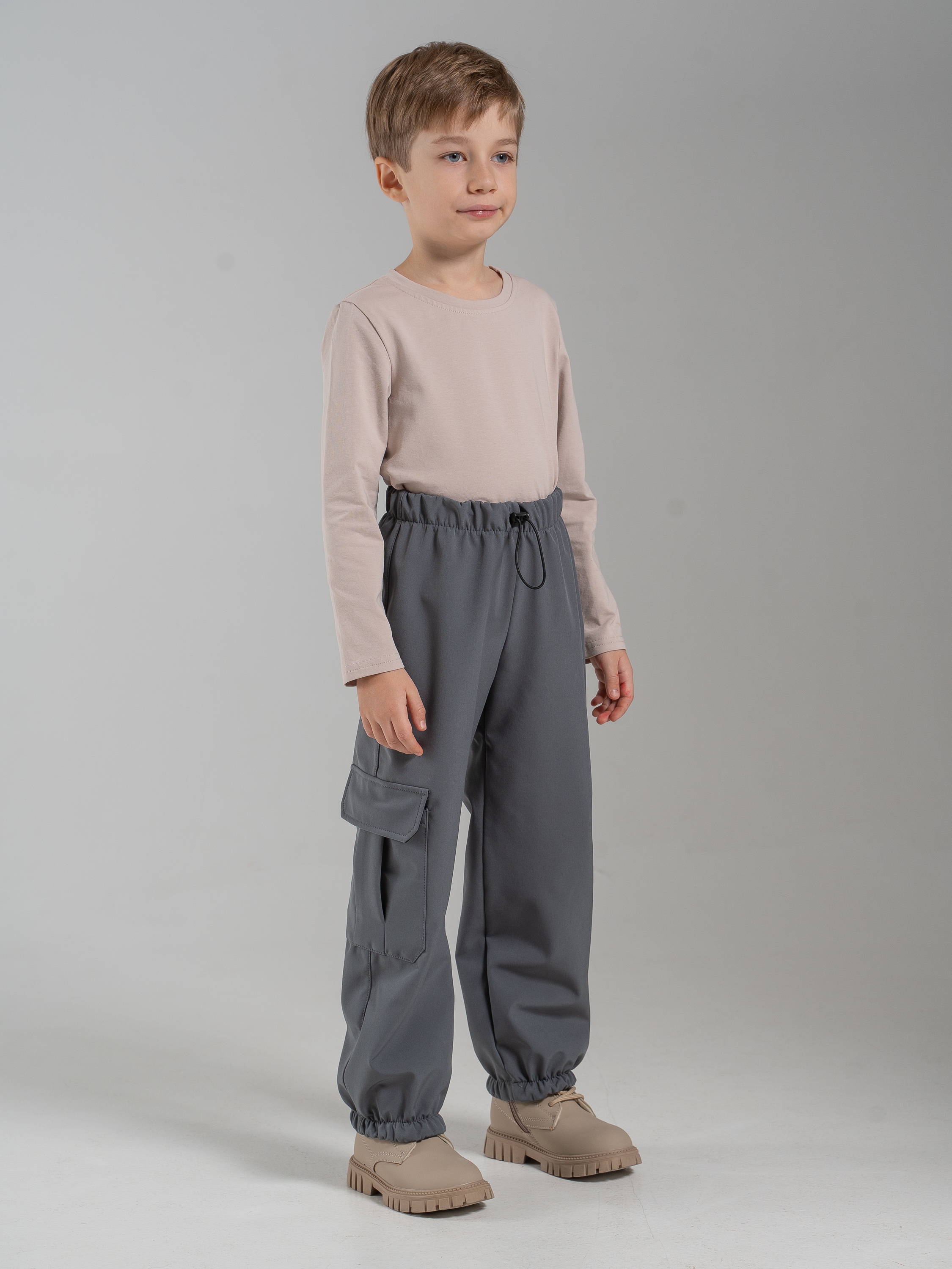 Брюки Nana Perin Kids СофтБр1Сер - фото 1