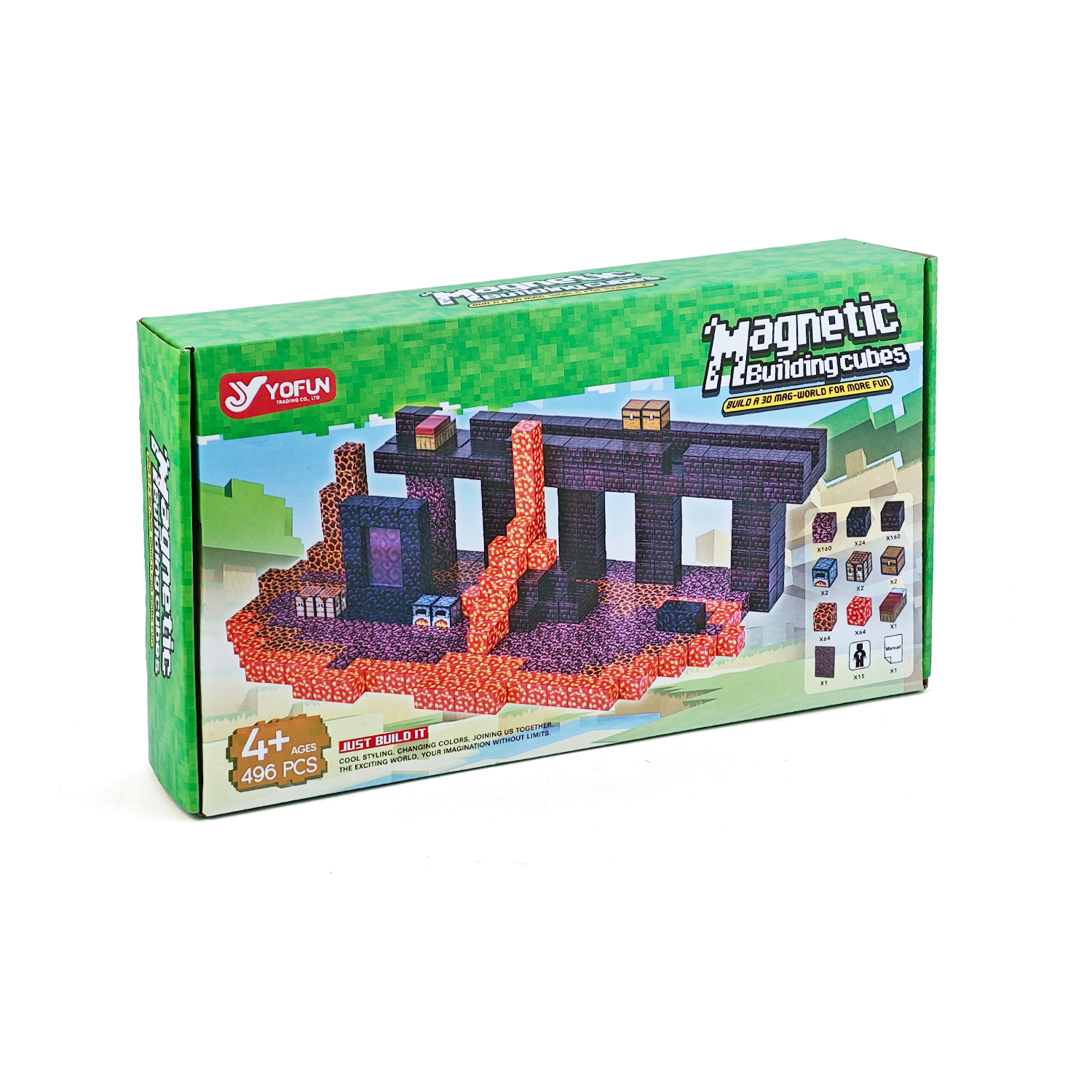 Конструктор Портал ада магнитный 496 дет. - фото 3