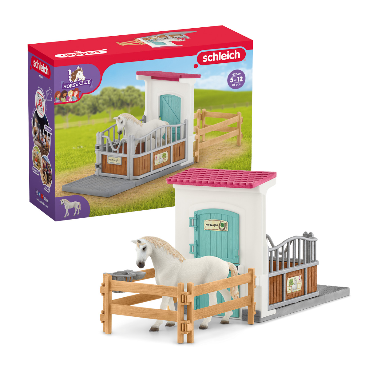 Игровой набор SCHLEICH Загон для лошадей - фото 1