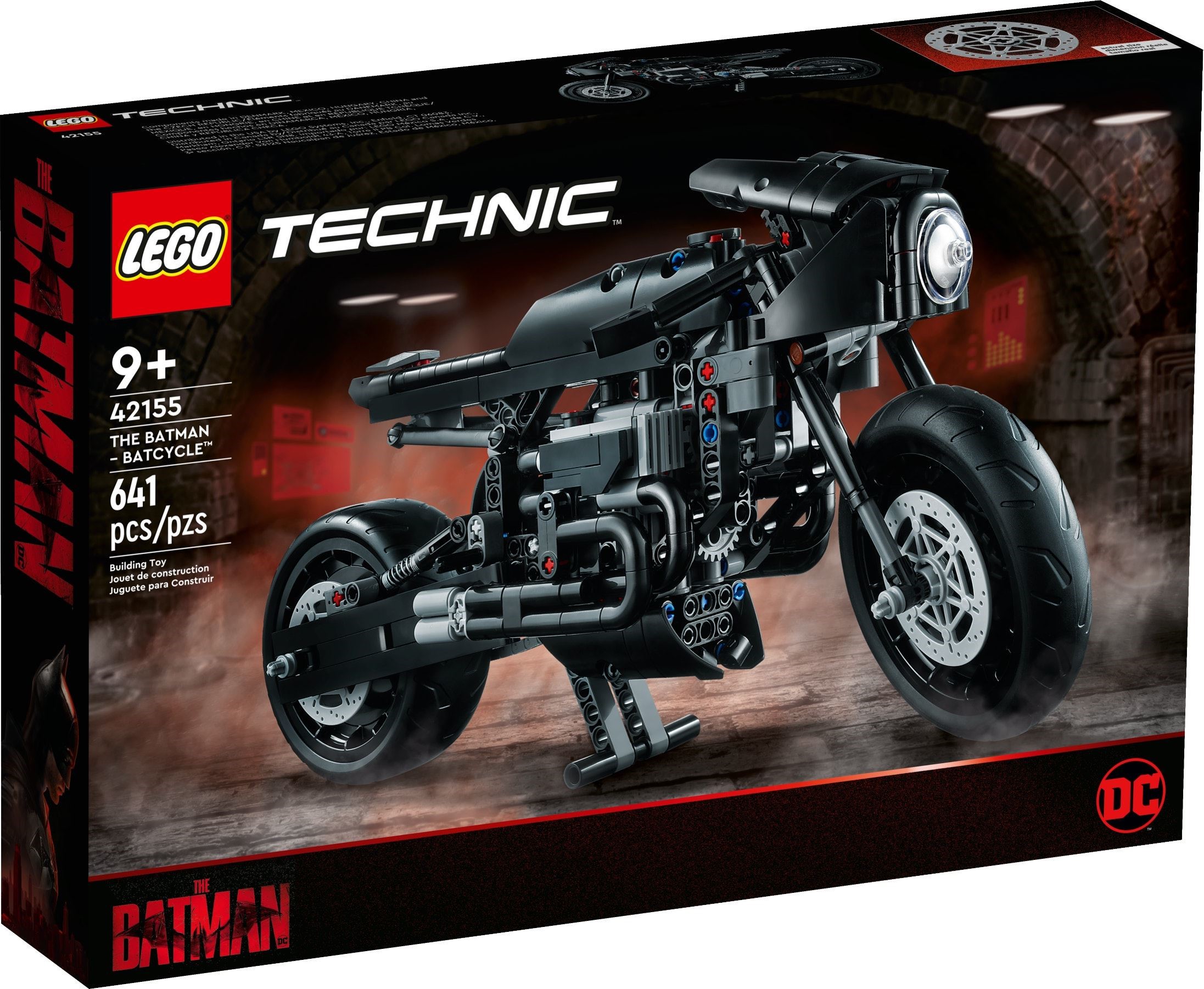 Изображение товара Конструктор LEGO Technic Бэтцикл 42155 масштабная модель для поклонников Бэтмена Изображение товара Конструктор LEGO Technic Бэтцикл 42155 масштабная модель для поклонников Бэтмена