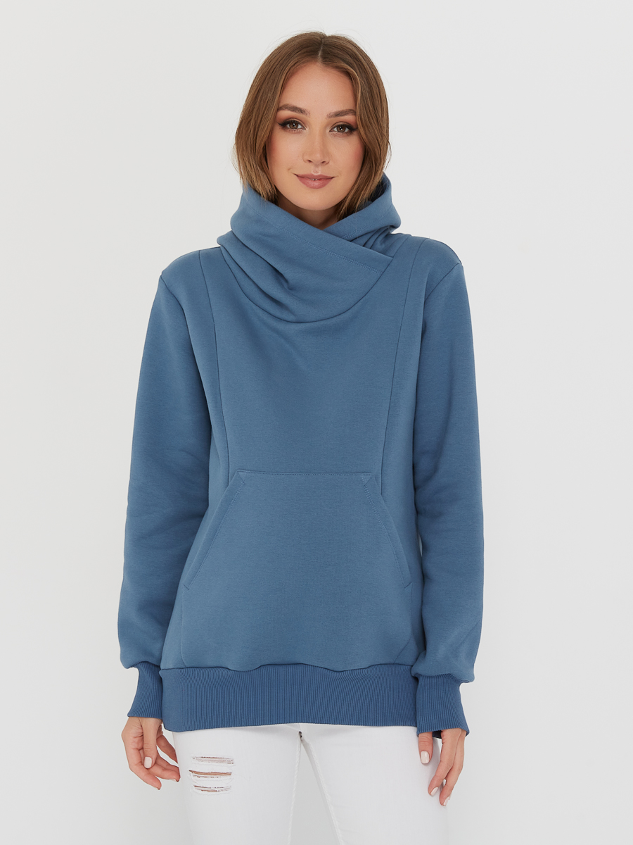 Худи для беременных и кормящих Proud Mom ХОБЛ-0500-индиго - фото 4