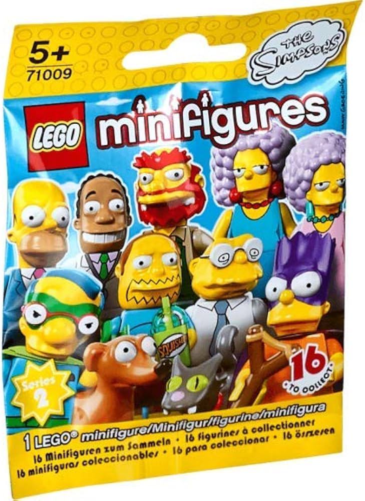 Конструктор LEGO Minifigures минифигурка Симпсоны 5 дет. - фото 1