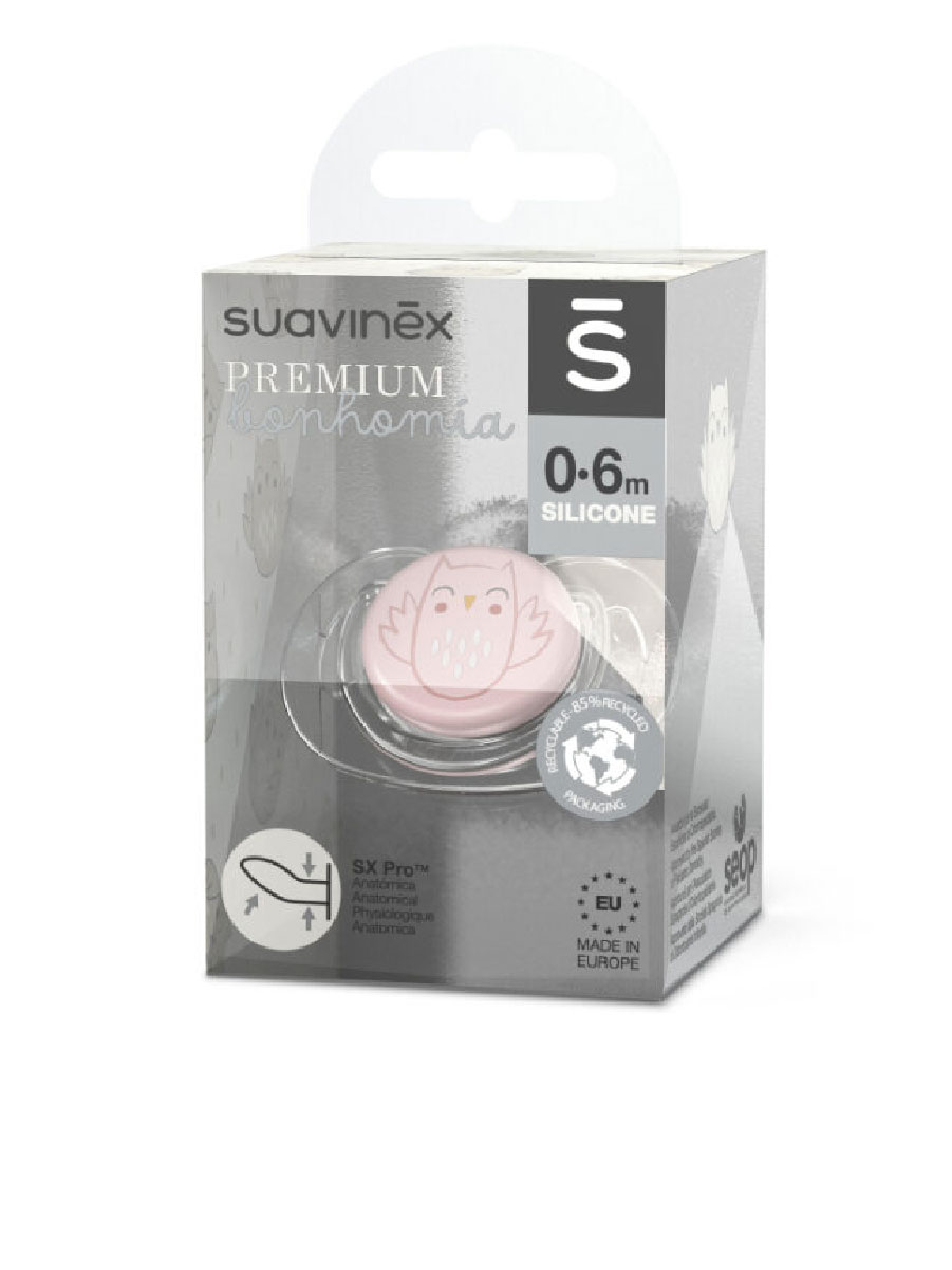 Пустышка Suavinex силикон анатомическая от 0 мес. - фото 4