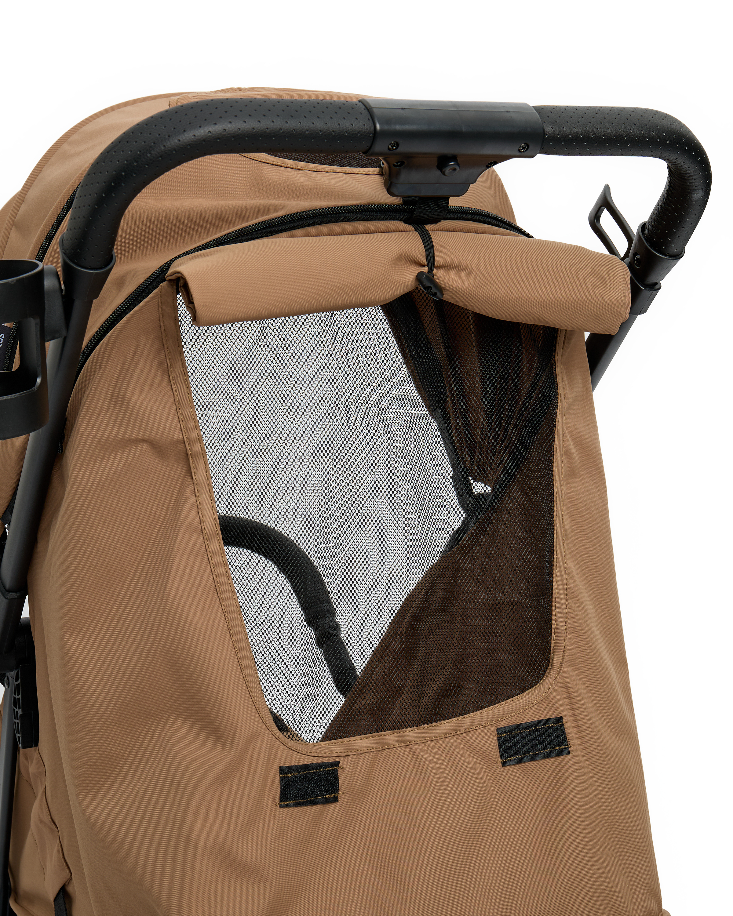 Коляска прогулочная BabyGo Roady Plus коричневый - фото 11